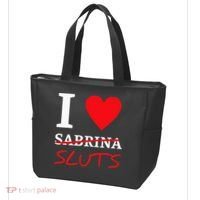 I Love Sabrina Sluts Apparel Tote Bag thumb 3