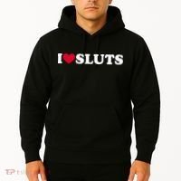 I Love Sluts I Heart Sluts Baby Hoodie thumb 2