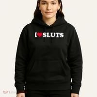 I Love Sluts I Heart Sluts Baby Hoodie thumb 5