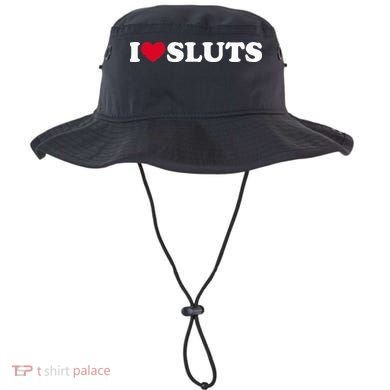 I Love Sluts I Heart Sluts Baby Bucket Hat