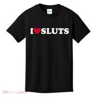 I Love Sluts I Heart Sluts Baby Kids T-Shirt thumb 0