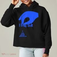 I Love Salt Tee Ladies Heavyweight Boxy Pullover Hoodie thumb 0