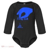 I Love Salt Tee Baby Long Sleeve Bodysuit thumb 0