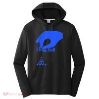 I Love Salt Tee Performance Fleece Hoodie thumb 0