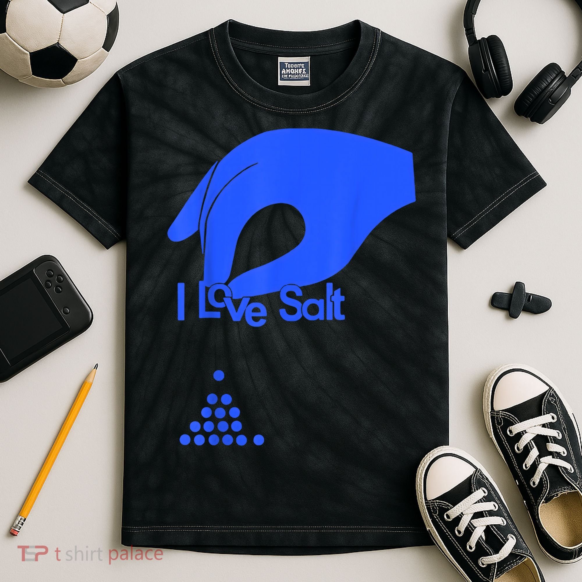 I Love Salt Tee Kids Tie-Dye T-Shirt