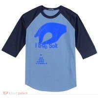 I Love Salt Tee Raglan Baseball Sleeve Shirt thumb 0