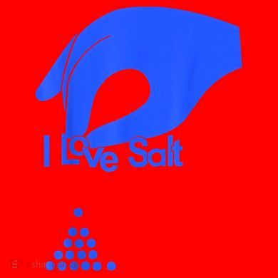 I Love Salt Tee Santa Hat