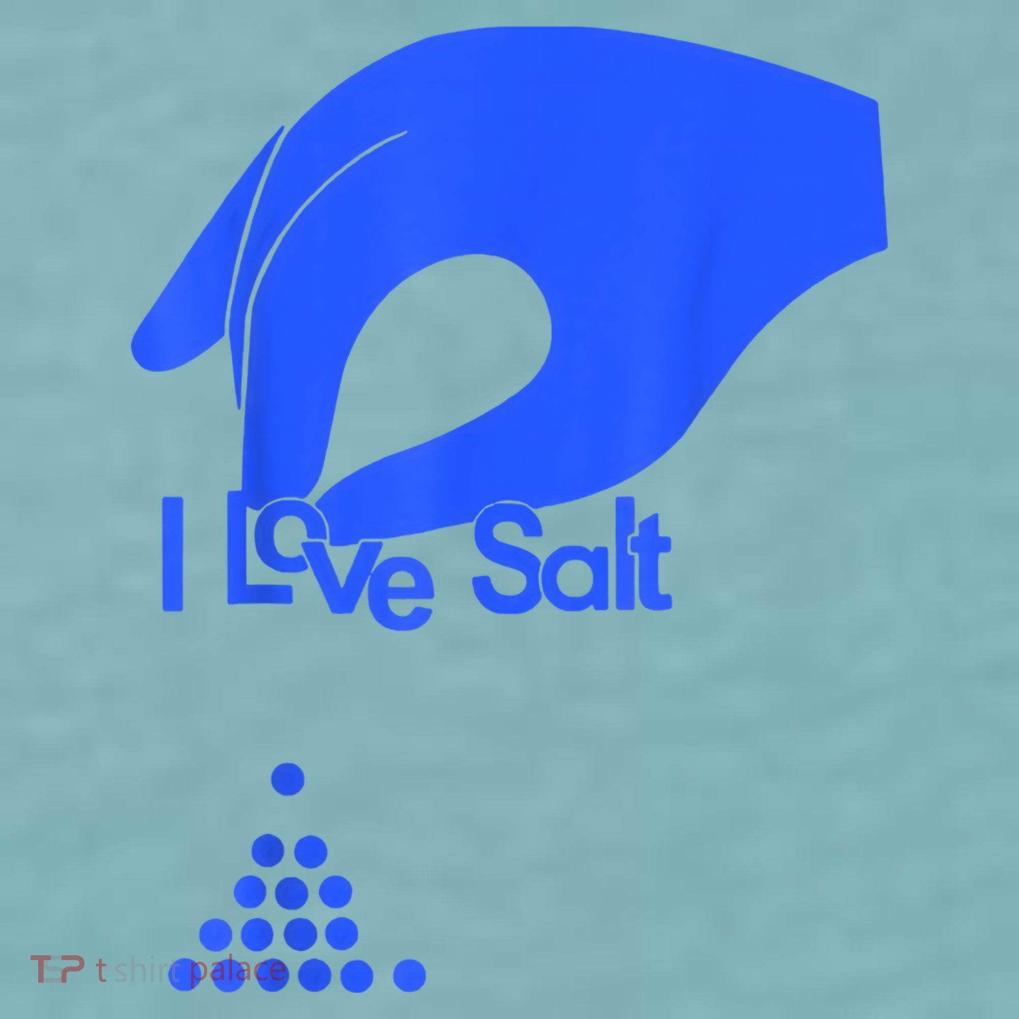 I Love Salt Tee Sueded Cloud Jersey T-Shirt
