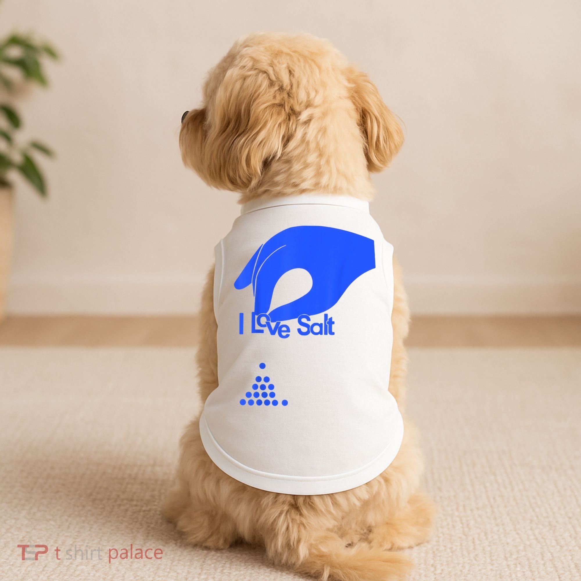 I Love Salt Tee Doggie Tank