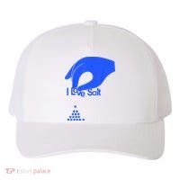 I Love Salt Tee Yupoong Adult 5-Panel Trucker Hat thumb 0