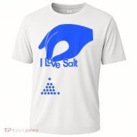 I Love Salt Tee Cooling Performance Crew T-Shirt thumb 0