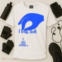 I Love Salt Tee Cooling Performance Crew T-Shirt thumb 3