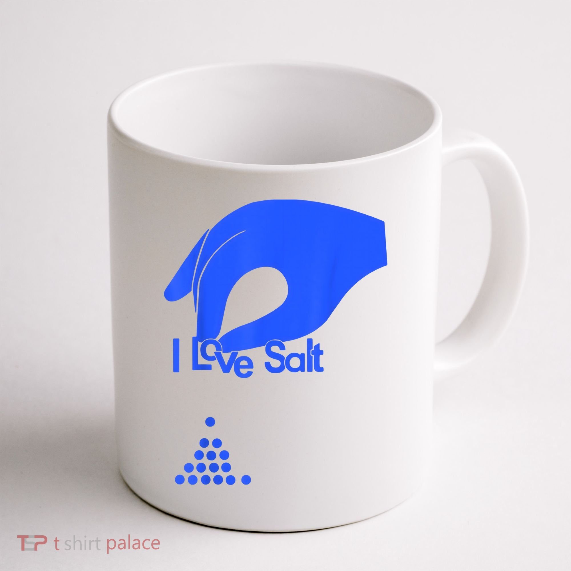 I Love Salt Tee Coffee Mug