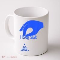 I Love Salt Tee Coffee Mug thumb 0