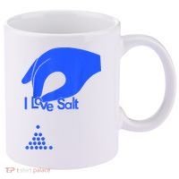 I Love Salt Tee 11oz C Handle Ceramic Mug thumb 0