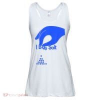 I Love Salt Tee Ladies Essential Flowy Tank thumb 0