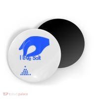 I Love Salt Tee Magnet thumb 0