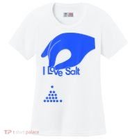 I Love Salt Tee Women's Cooling Performance Crew T-Shirt thumb 0