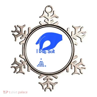 I Love Salt Tee Ornament