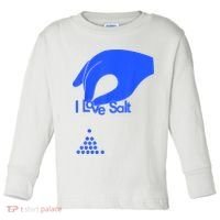 I Love Salt Tee Toddler Long Sleeve Shirt thumb 0