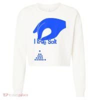I Love Salt Tee Cropped Pullover Crew thumb 0