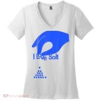 I Love Salt Tee Women's V-Neck T-Shirt thumb 0