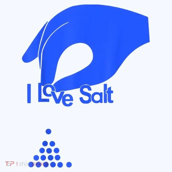 I Love Salt Tee Kids Hoodie