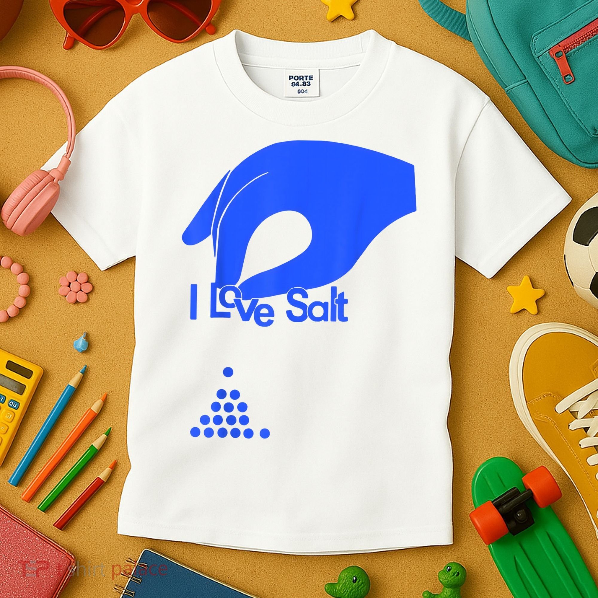 I Love Salt Tee Kids T-Shirt