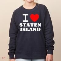I Love Staten Island Women's Sweatshirt thumb 0