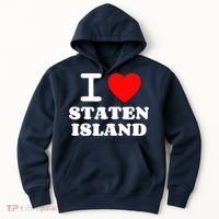 I Love Staten Island Hoodie thumb 0