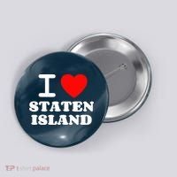 I Love Staten Island Button thumb 0