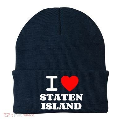 I Love Staten Island Beanie