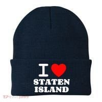 I Love Staten Island Beanie thumb 0