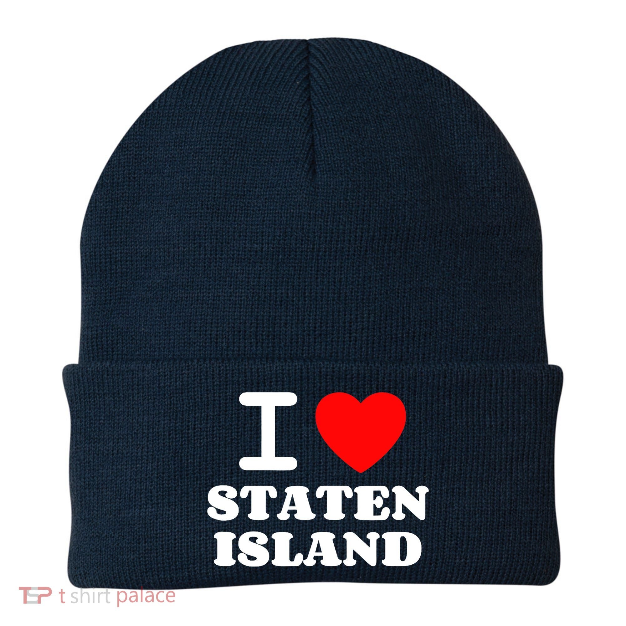 I Love Staten Island Beanie