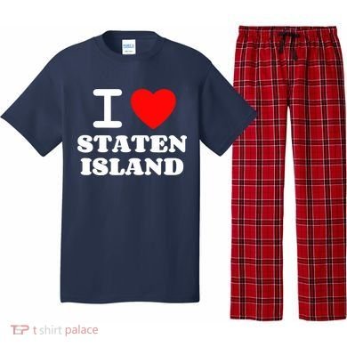 I Love Staten Island Pajama Set