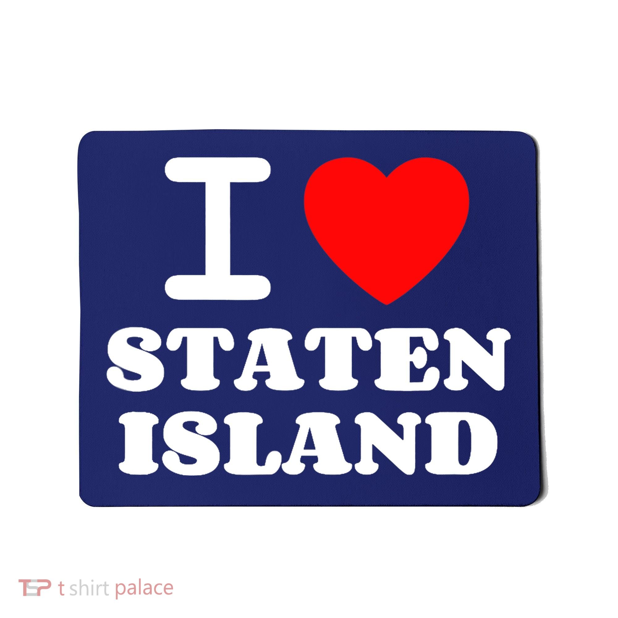 I Love Staten Island Mousepad