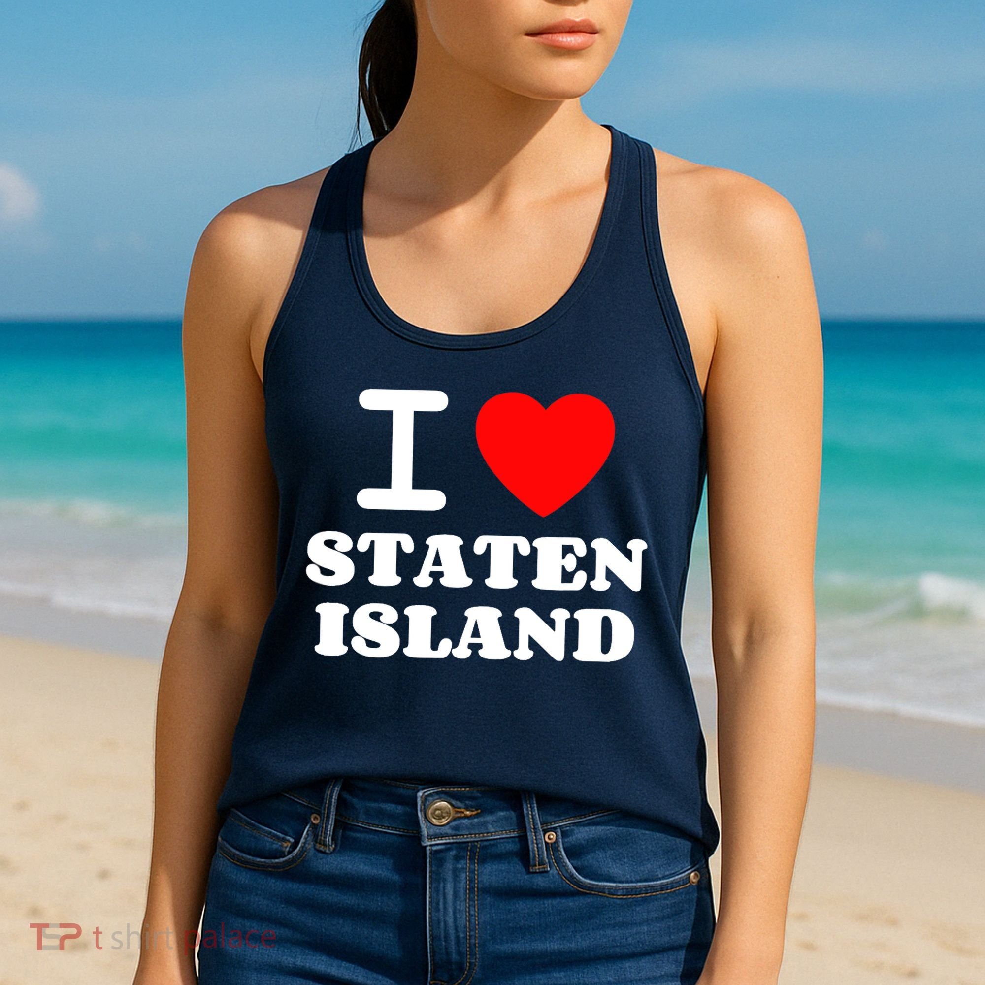 I Love Staten Island Women's Tank Top