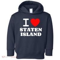 I Love Staten Island Toddler Hoodie thumb 0