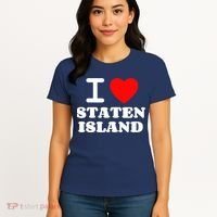 I Love Staten Island Women's T-Shirt thumb 4