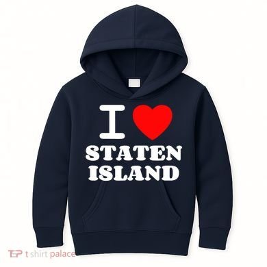 I Love Staten Island Kids Hoodie