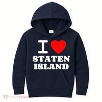 I Love Staten Island Kids Hoodie thumb 0