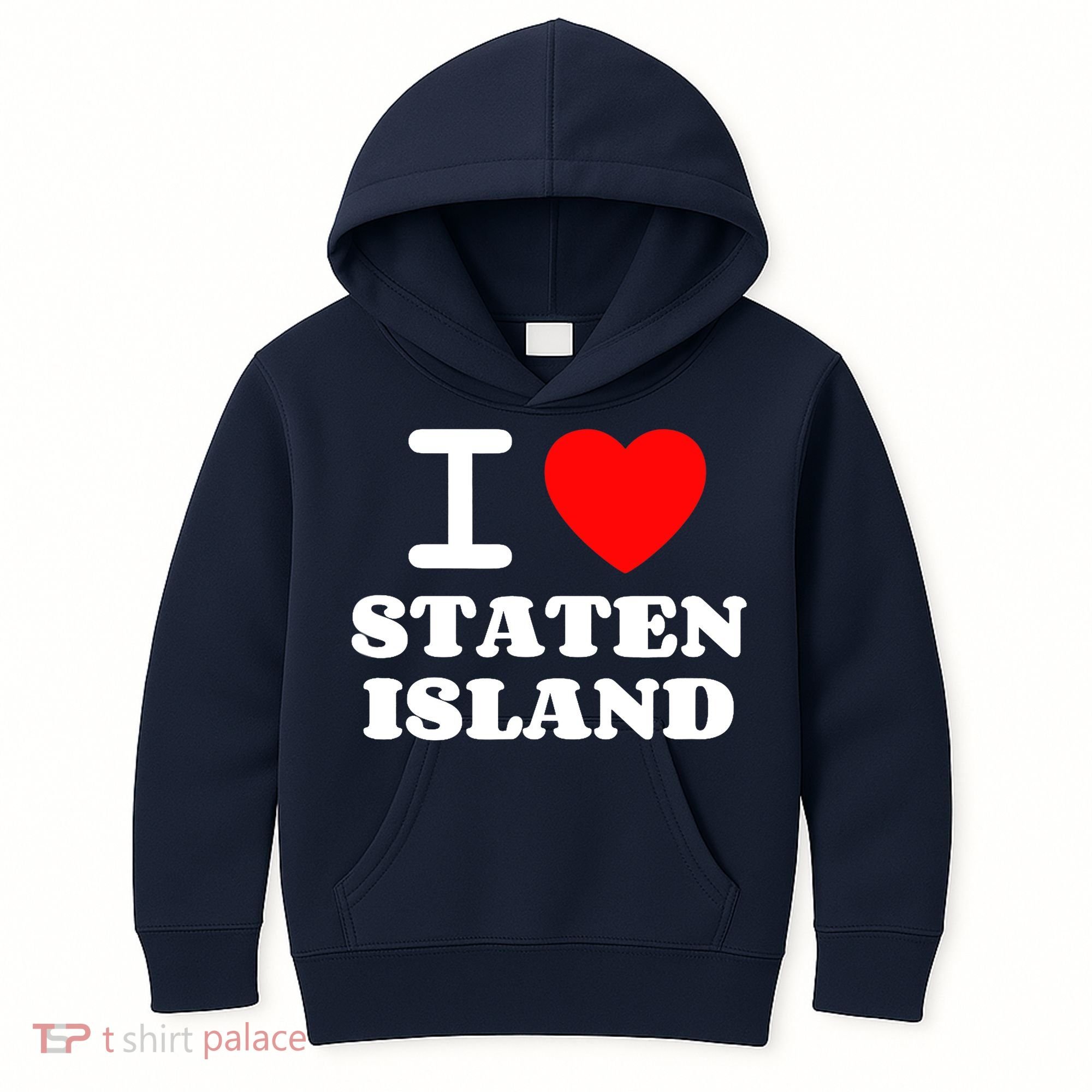 I Love Staten Island Kids Hoodie