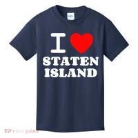 I Love Staten Island Kids T-Shirt thumb 0