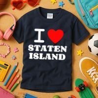 I Love Staten Island Kids T-Shirt thumb 3