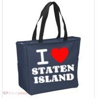 I Love Staten Island Tote Bag thumb 2