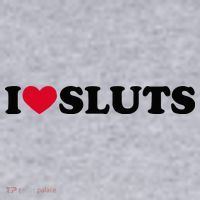 I Love Sluts I Heart Sluts Baby Women's Sweatshirt thumb 2