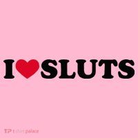 I Love Sluts I Heart Sluts Baby Coaster thumb 2