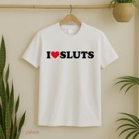 I Love Sluts I Heart Sluts Baby T-Shirt thumb 2