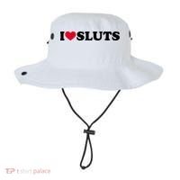 I Love Sluts I Heart Sluts Baby Bucket Hat thumb 0