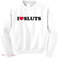 I Love Sluts I Heart Sluts Baby Kids Sweatshirt thumb 0